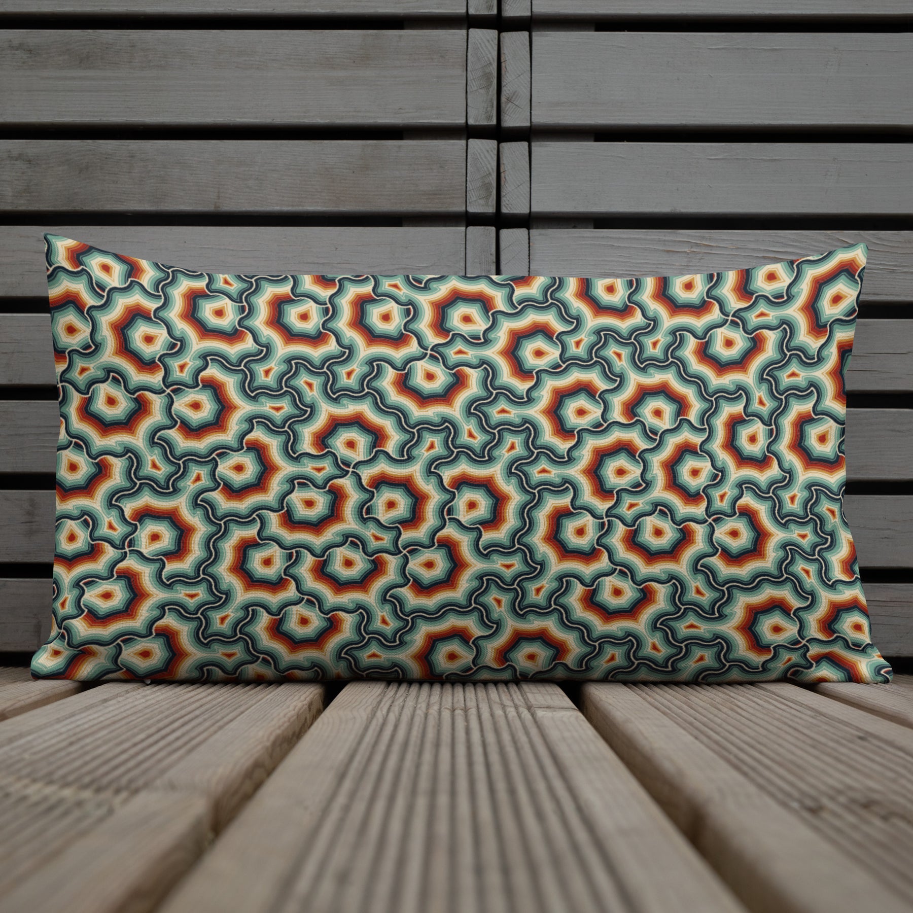 Pillow Geometric Pattern – Orba - symbolika