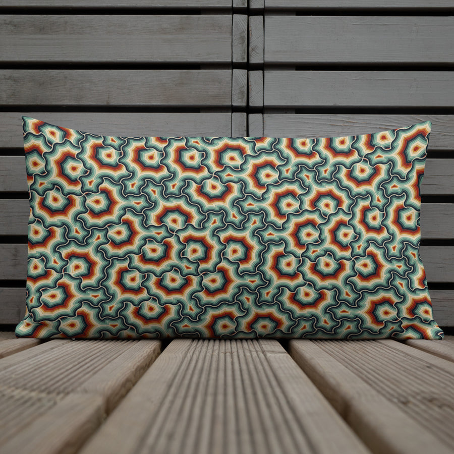 Pillow Geometric Pattern – Orba - symbolika