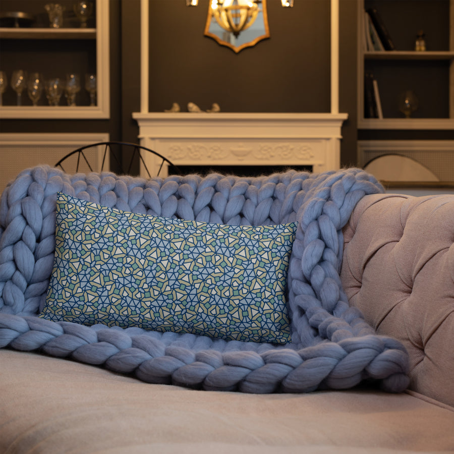 Pillow Geometric Pattern – Maya - symbolika