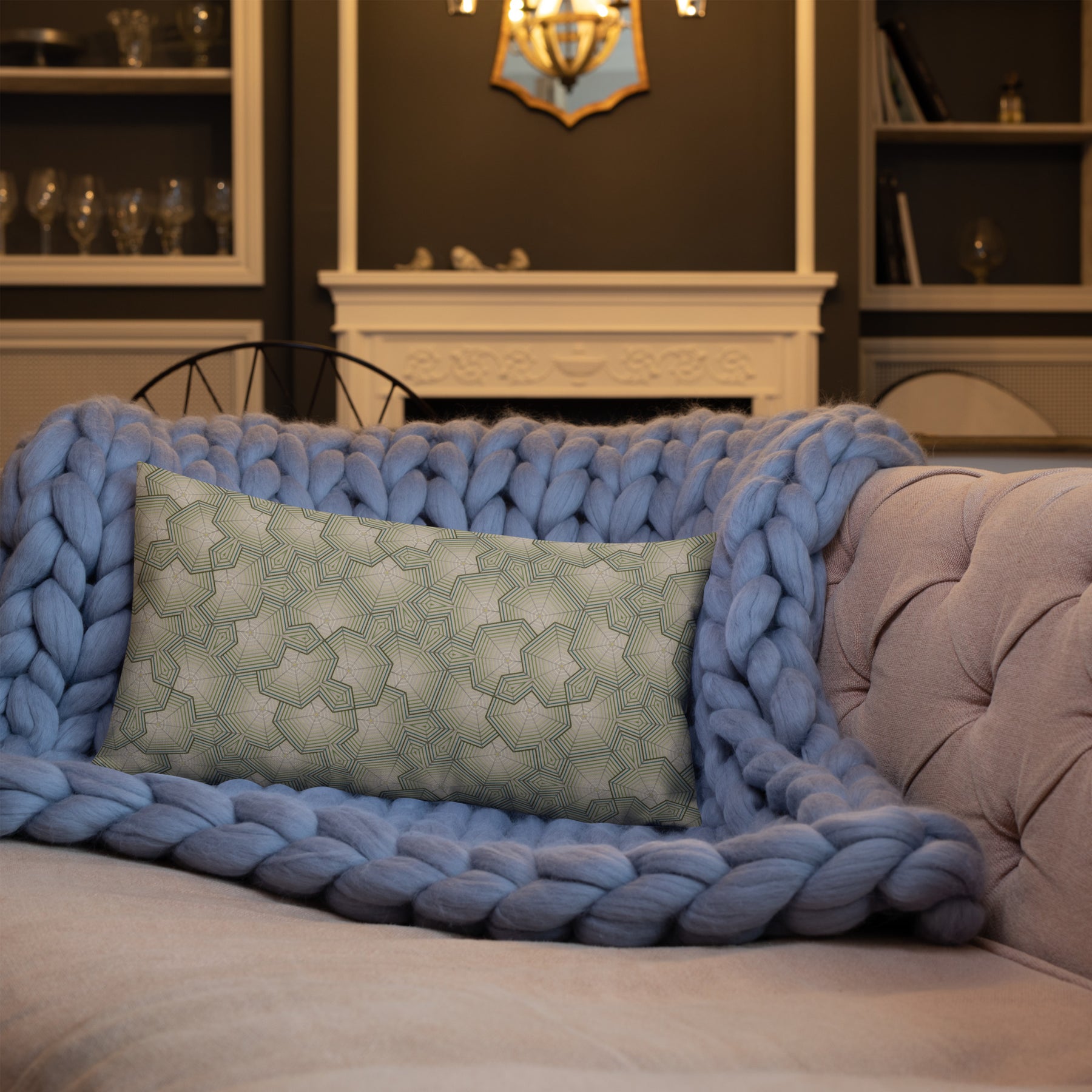 Pillow Geometric Pattern – Yani - symbolika