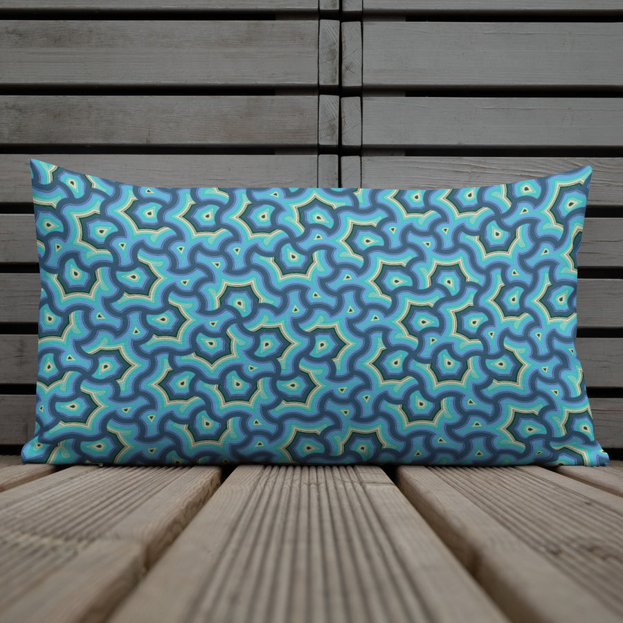 Pillow Geometric Pattern – Ayni - symbolika