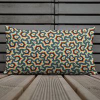 Pillow Geometric Pattern – Scales Exicana