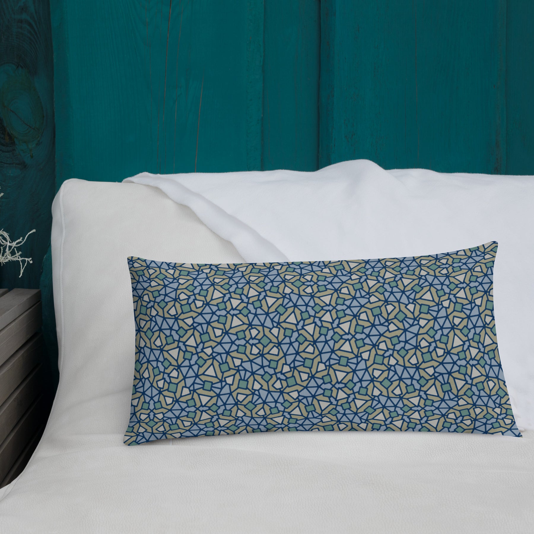 Pillow Geometric Pattern – Maya - symbolika