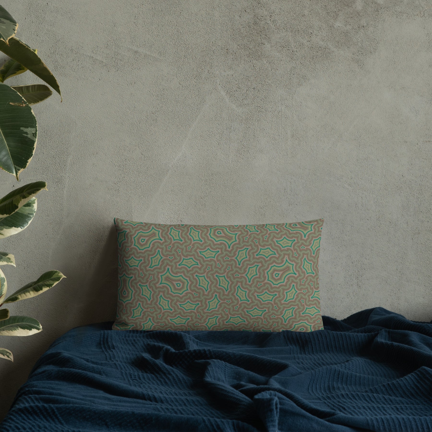 Pillow Geometric Pattern – Aurea - symbolika