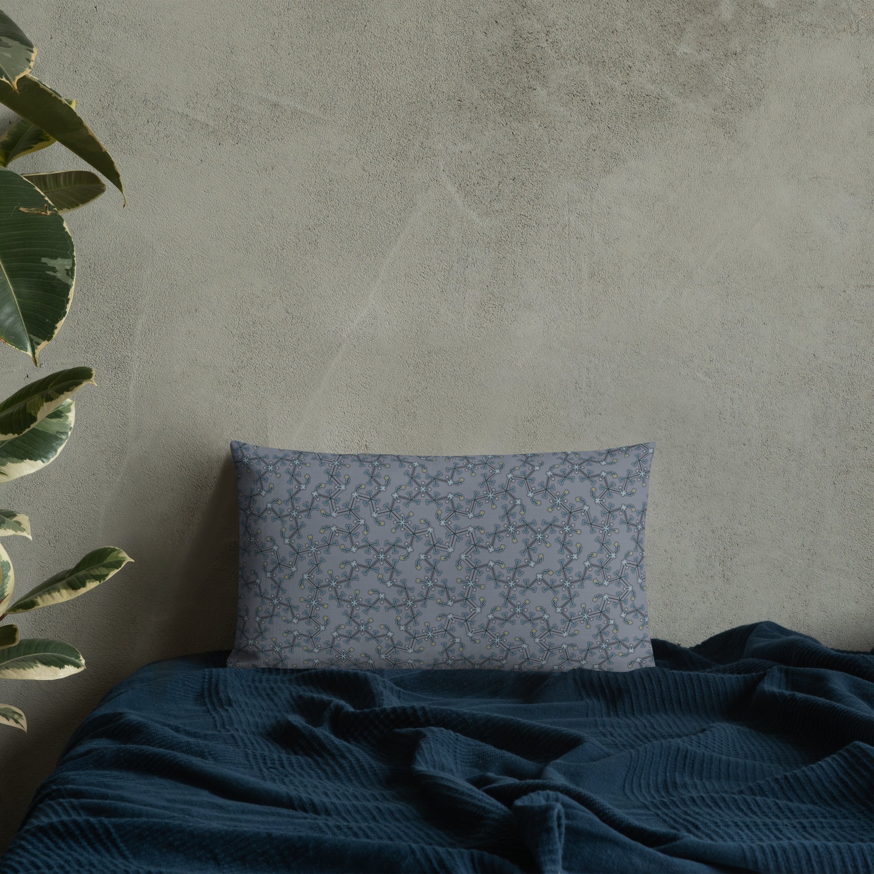 Pillow Geometric Pattern – Numa - symbolika