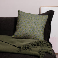 Almohada con estampado geométrico – Menta