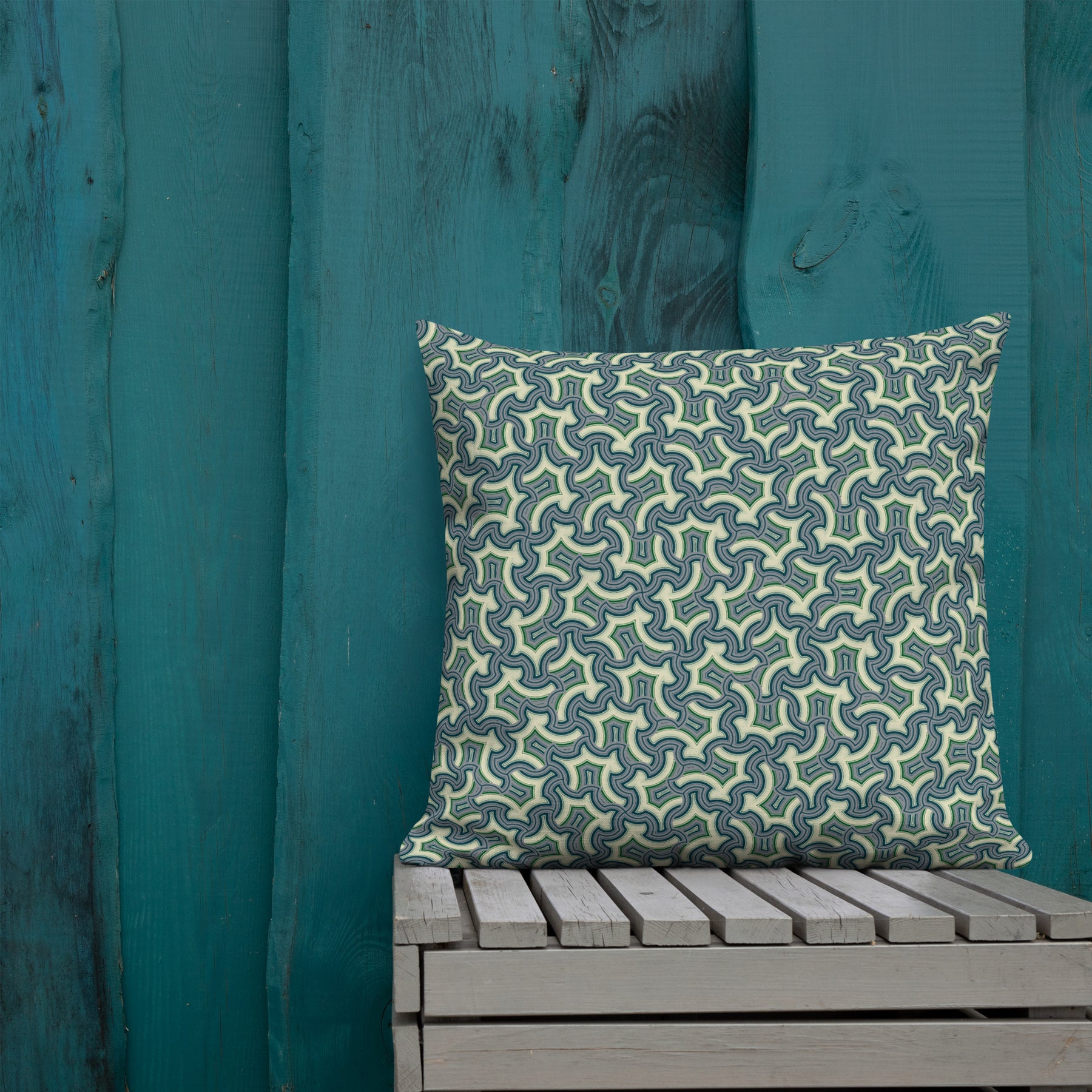 Pillow Geometric Pattern – Itzam - symbolika