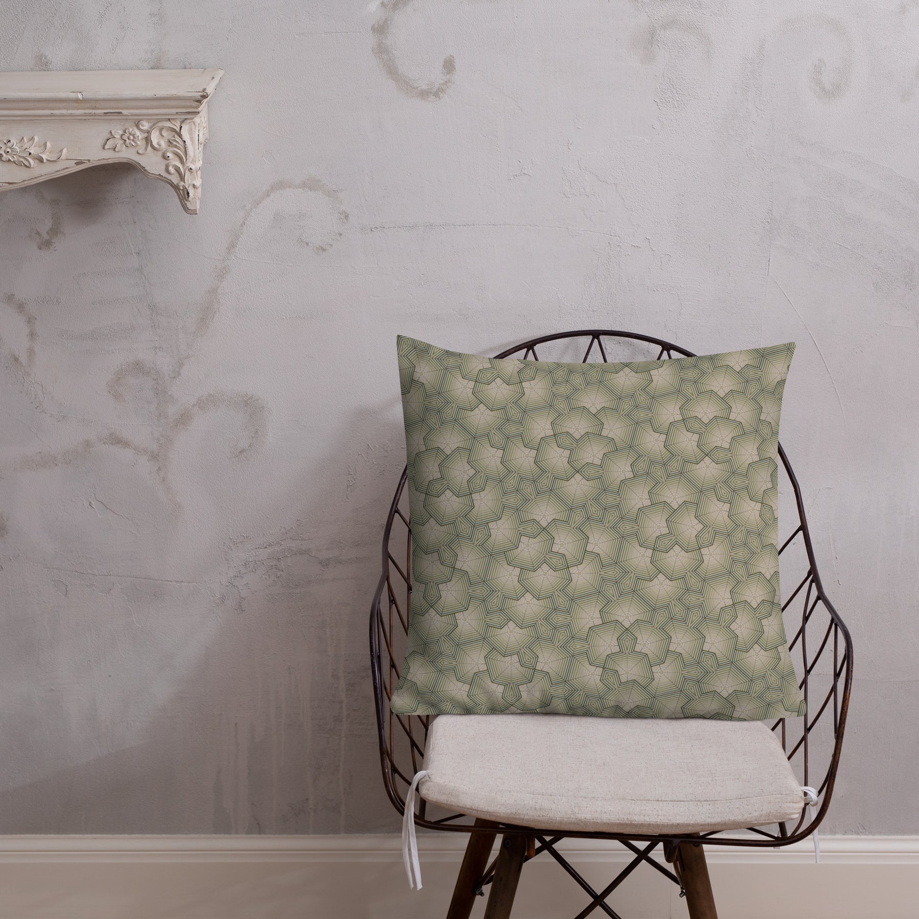 Pillow Geometric Pattern – Yani - symbolika