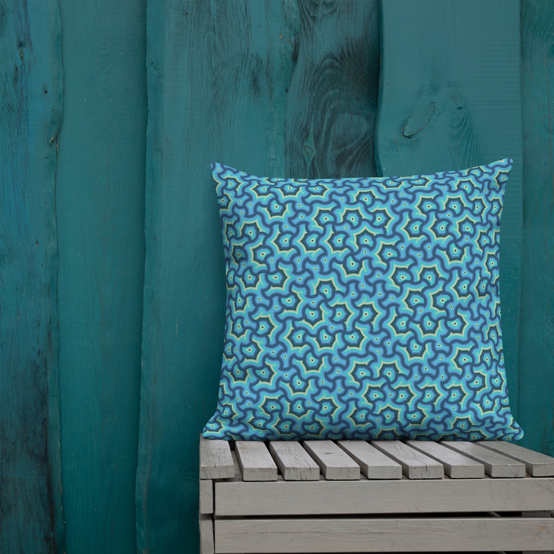 Pillow Geometric Pattern – Ayni - symbolika