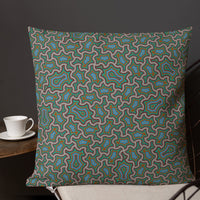 Patrón geométrico de almohada – Arpía