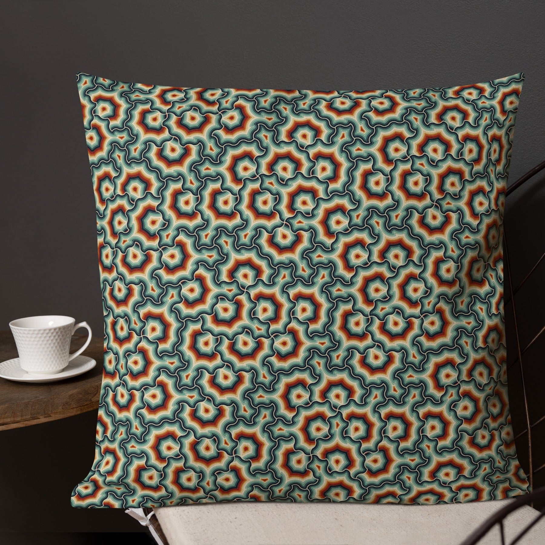 Pillow Geometric Pattern – Orba - symbolika