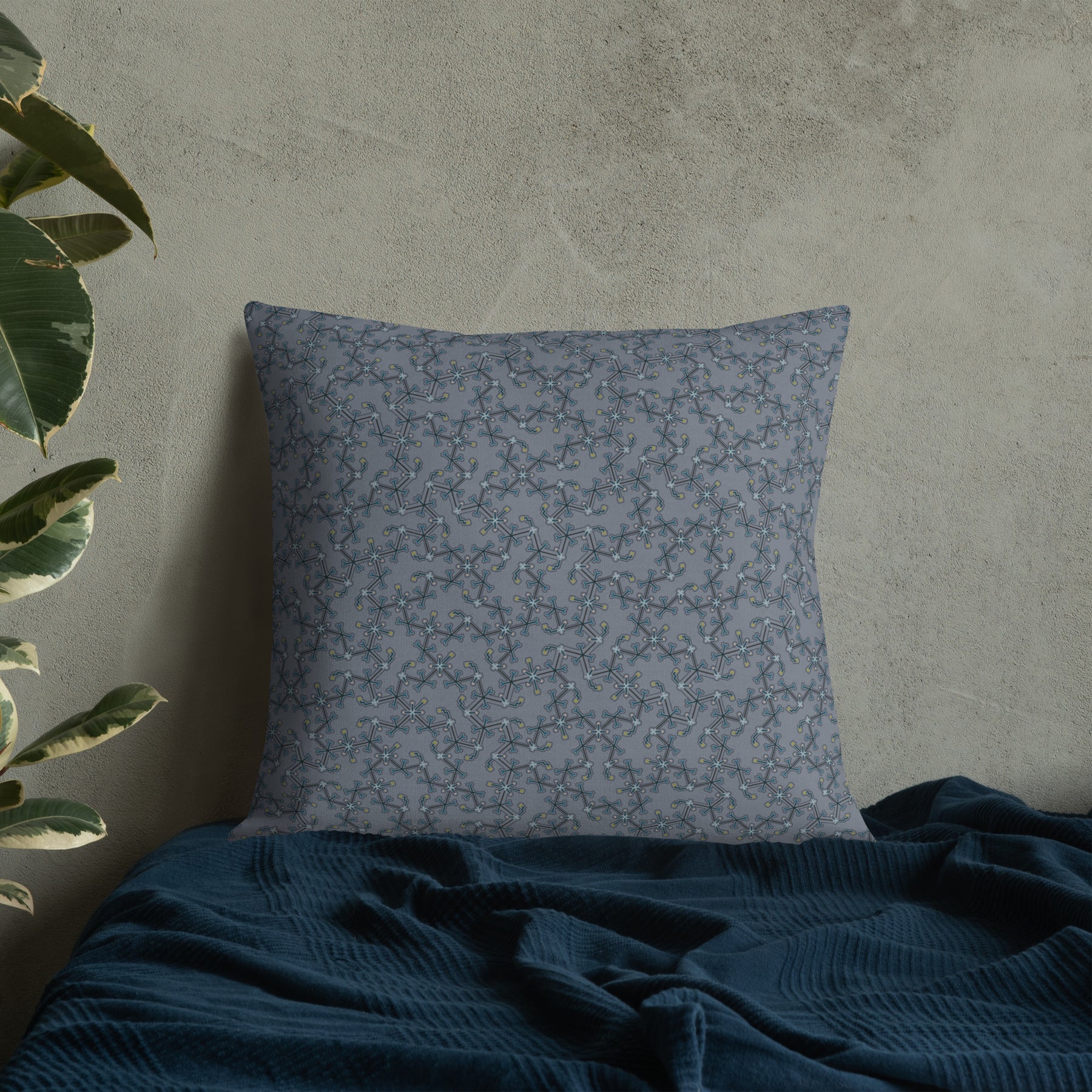 Pillow Geometric Pattern – Numa - symbolika