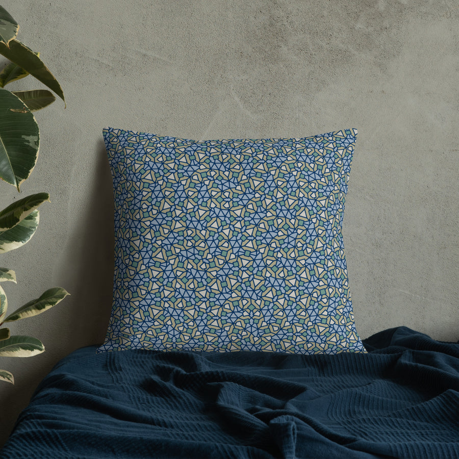 Pillow Geometric Pattern – Maya - symbolika