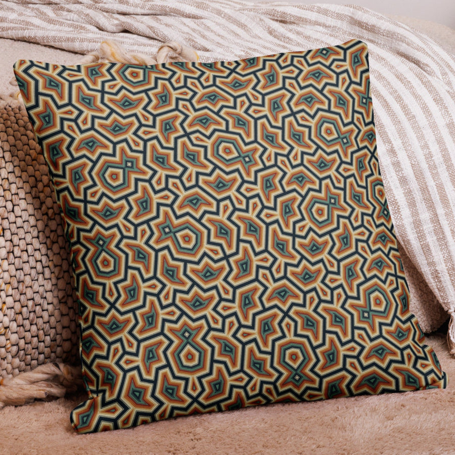 Pillow Geometric Pattern – Pineal Luma - symbolika