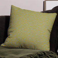 Cojín con patrón geométrico – Lumina Rays