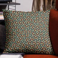 Patrón geométrico de almohada – Enfoque