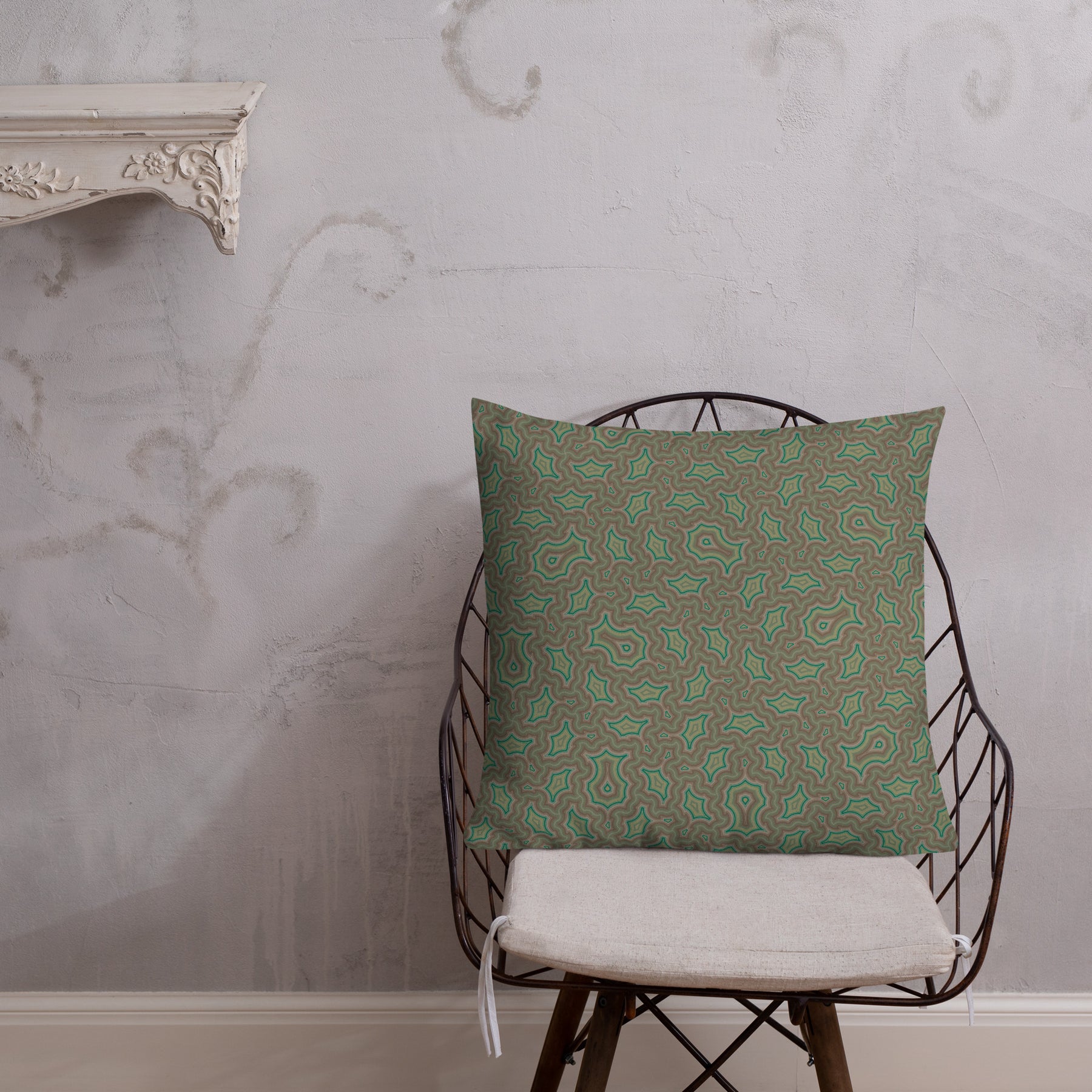 Pillow Geometric Pattern – Aurea - symbolika