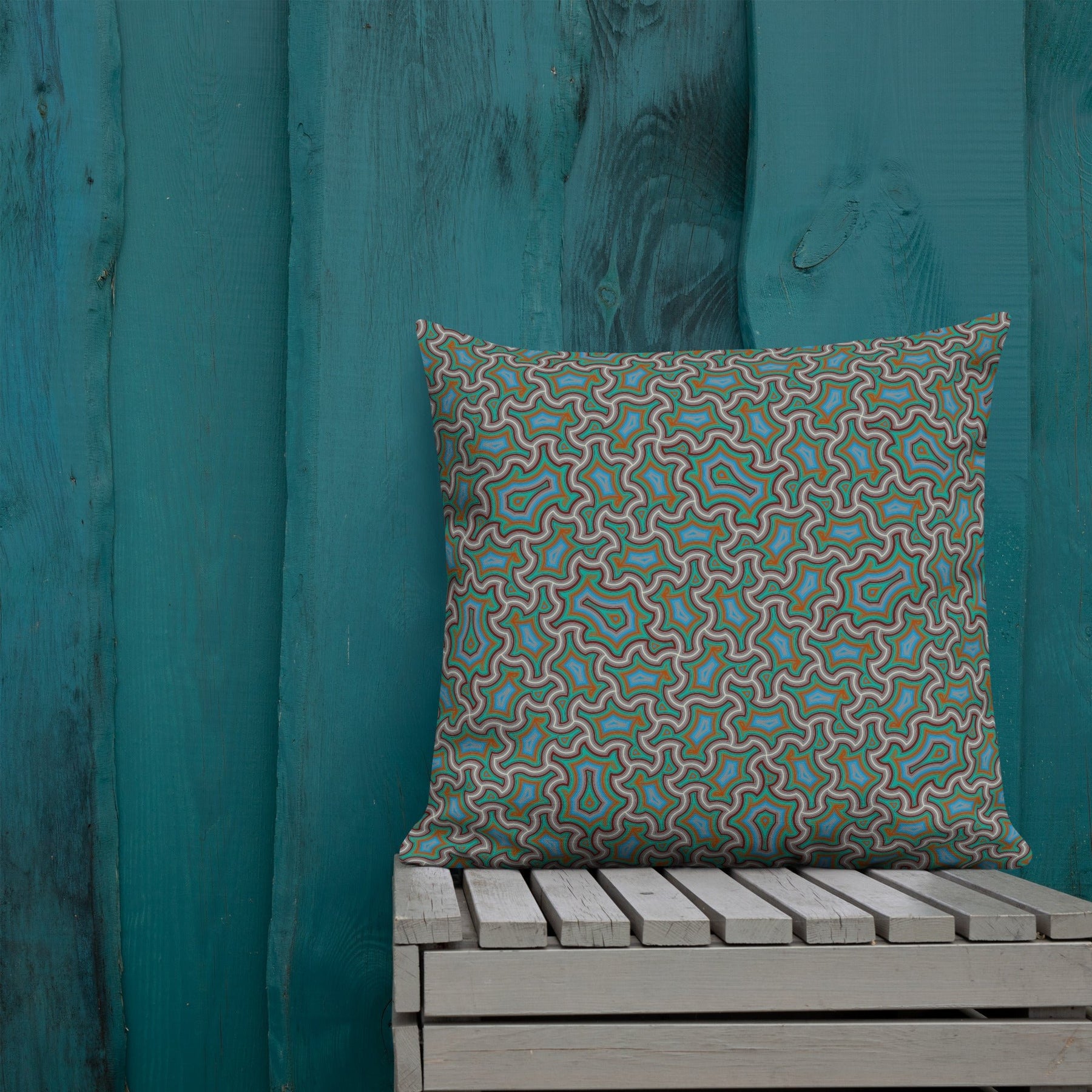 Pillow Geometric Pattern – Harpy - symbolika