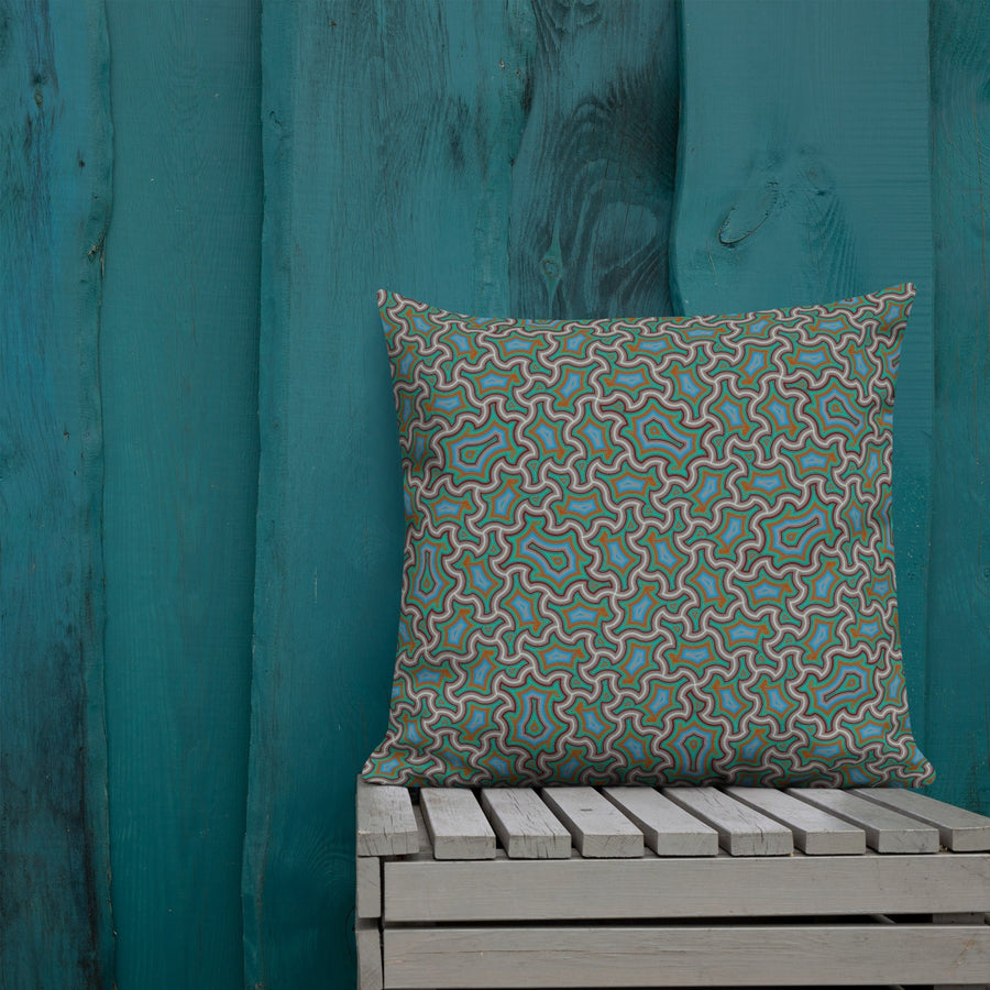 Pillow Geometric Pattern – Harpy - symbolika