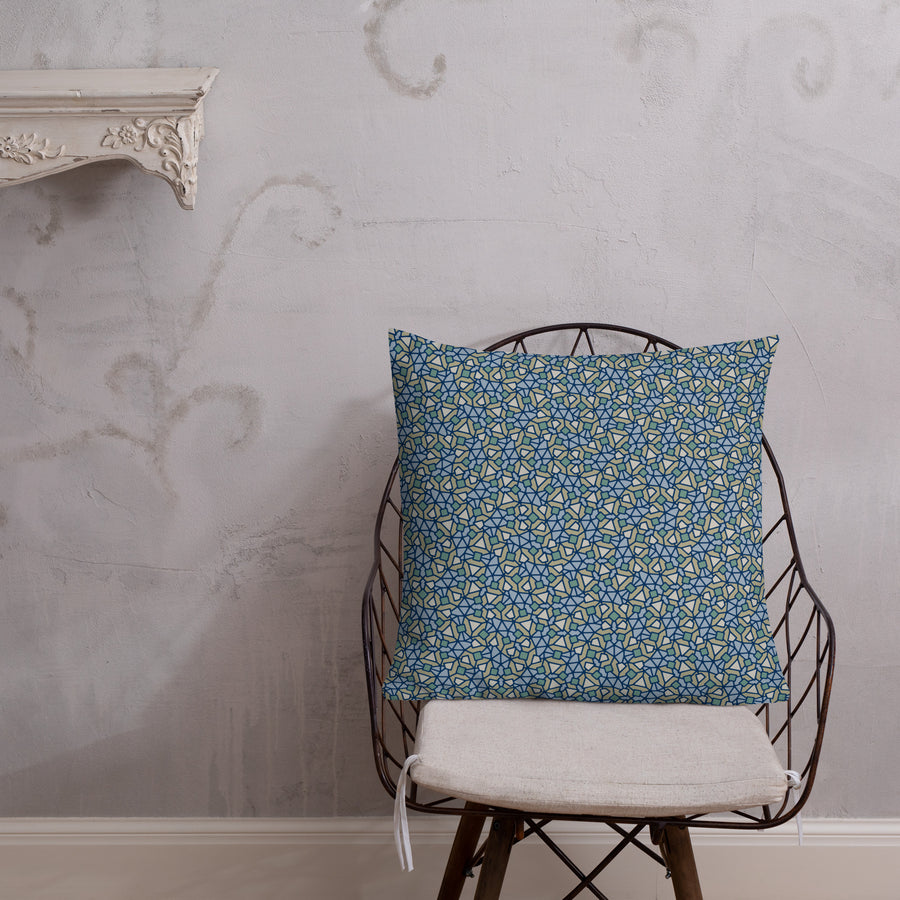 Pillow Geometric Pattern – Maya - symbolika