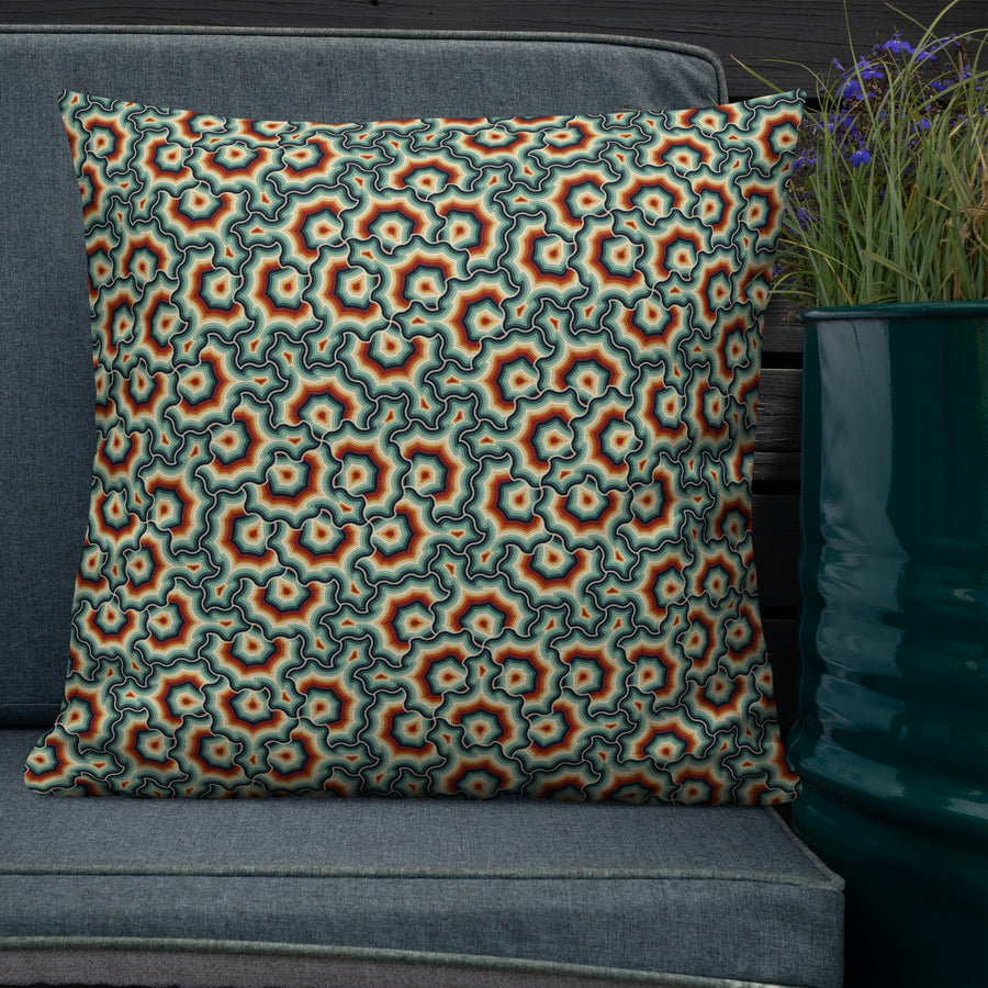Pillow Geometric Pattern – Orba - symbolika