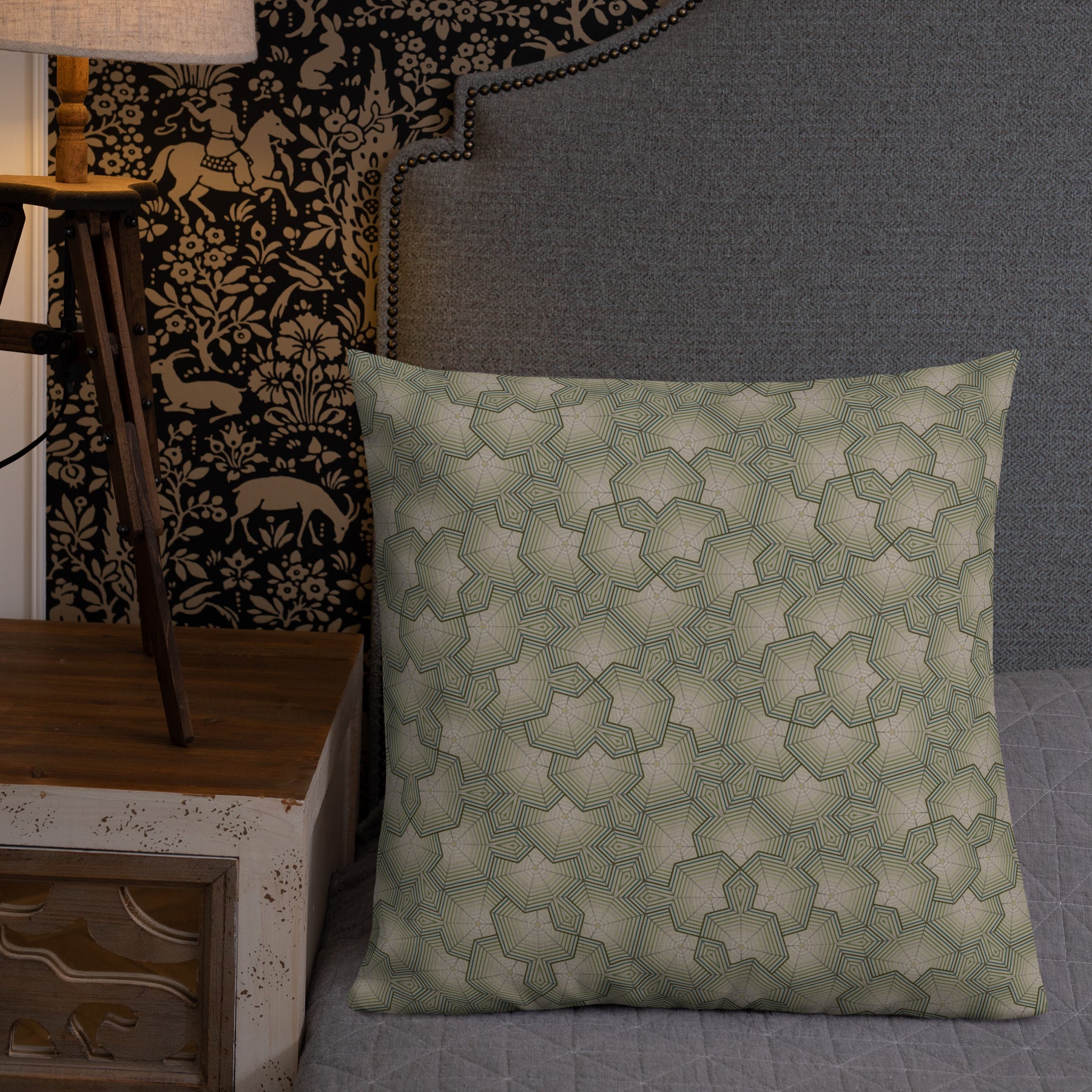 Pillow Geometric Pattern – Yani - symbolika