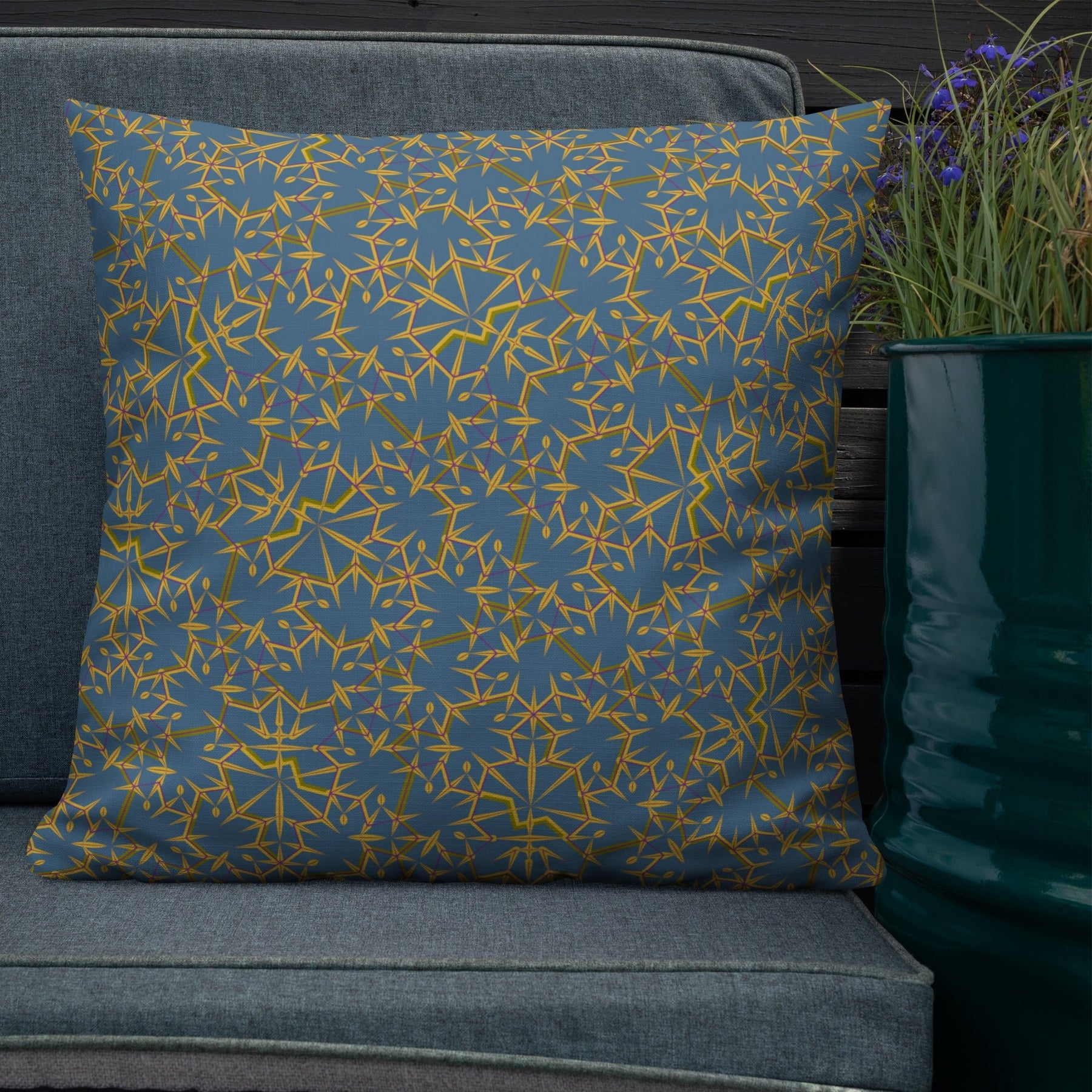Pillow Geometric Pattern – Astra - symbolika