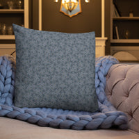 Almohada con patrón geométrico – Numa