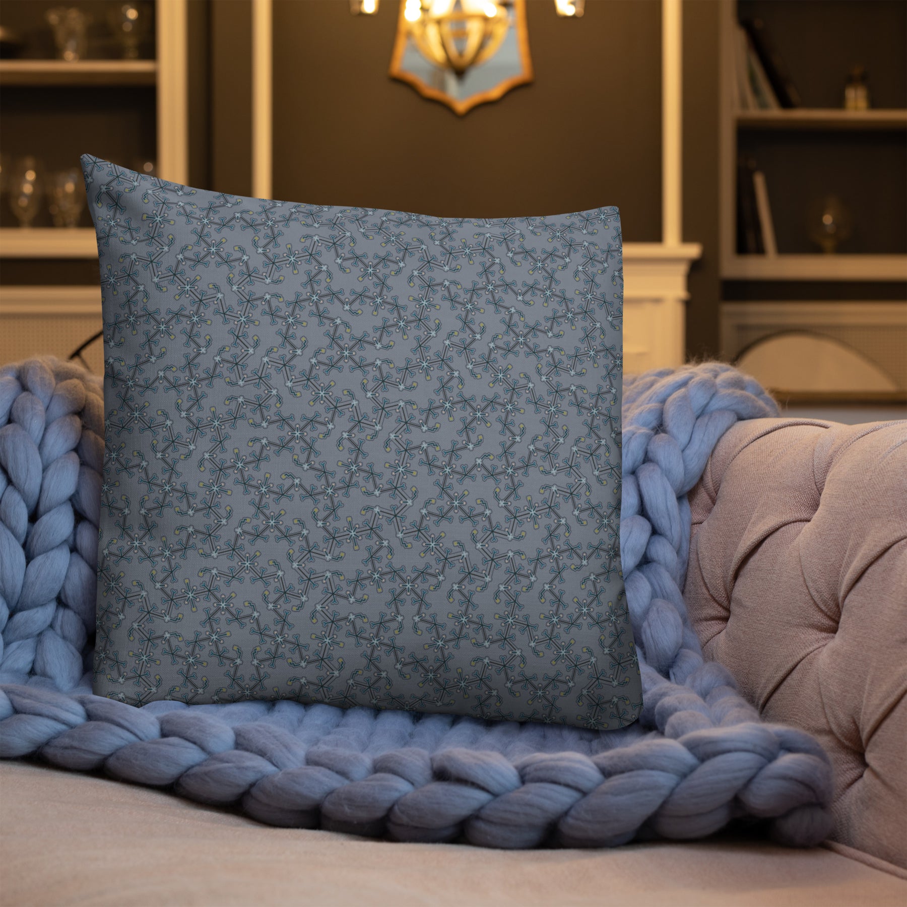 Pillow Geometric Pattern – Numa - symbolika