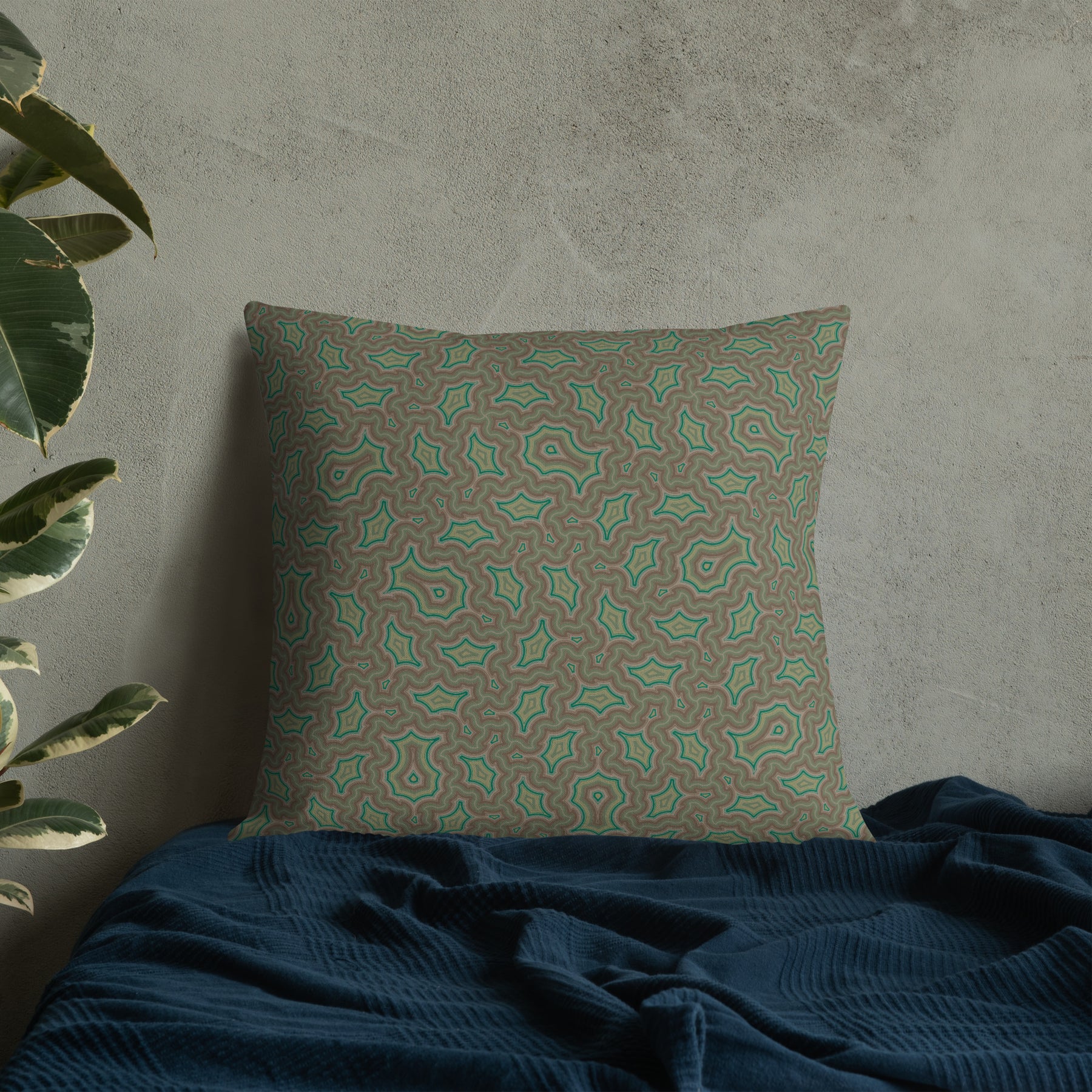Pillow Geometric Pattern – Aurea - symbolika