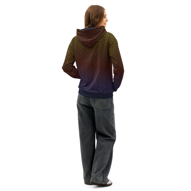 Shipibo Classic Rainbow Hoodie