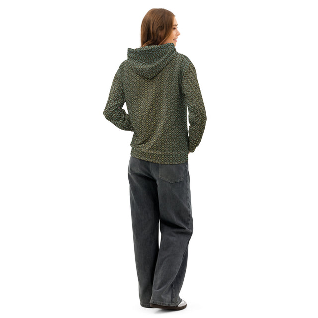 Shipibo Classic smoked olive Hoodie