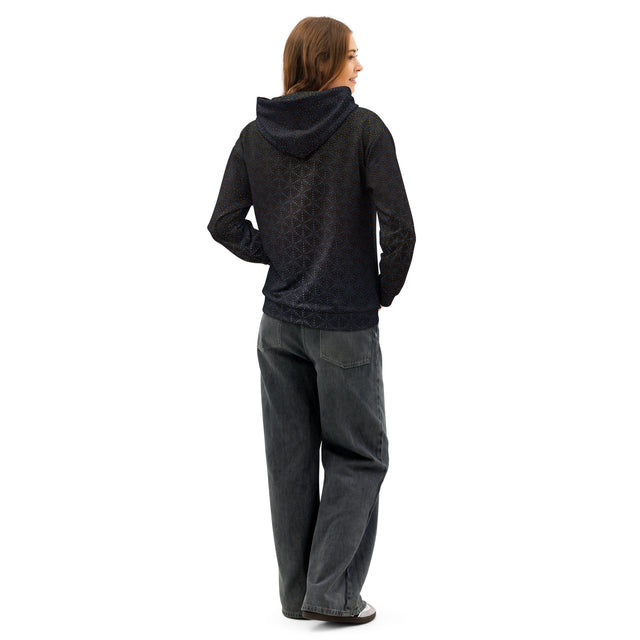 Molekula Rainbow Black Hoodie