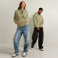 LSD Tessellation Hoodie - Hidden Letter Pattern Optical Illusion