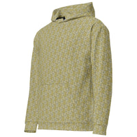 LSD Tessellation Hoodie - Hidden Letter Pattern Optical Illusion