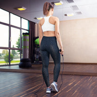 Moonlight Penrose Tessellation Yoga Leggings