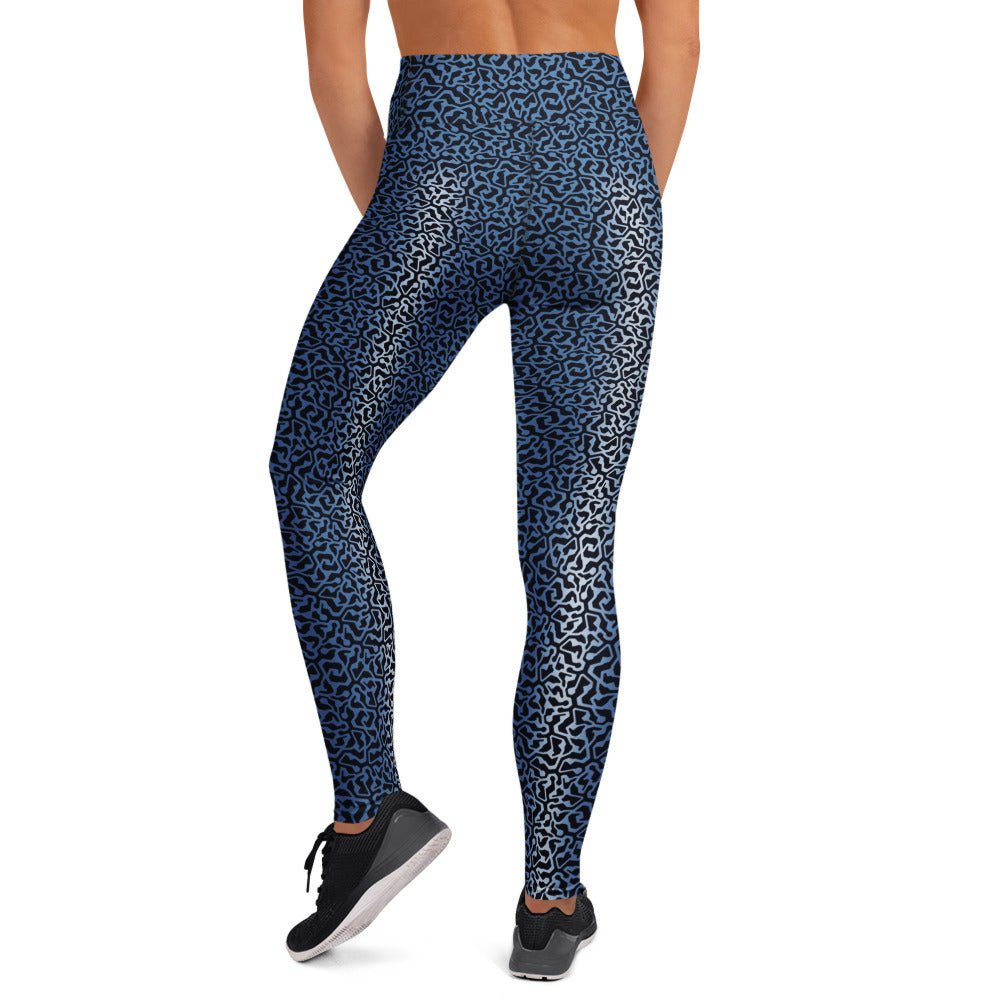 Moonlight Kosmos Yoga Leggings - Cosmic Gradient - symbolika