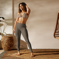 Shipibo Butterfly Soft Bark - Earthy Gradient Yoga Leggings