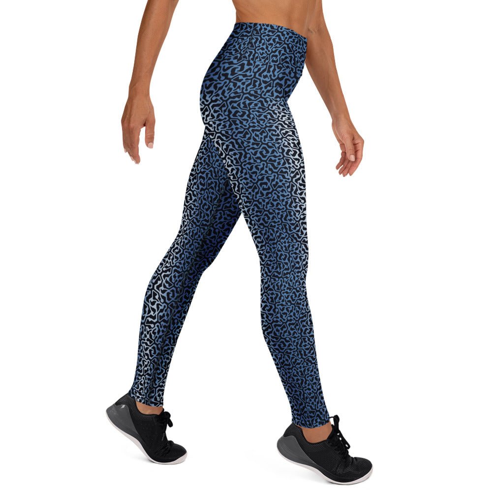 Moonlight Kosmos Yoga Leggings - Cosmic Gradient - symbolika