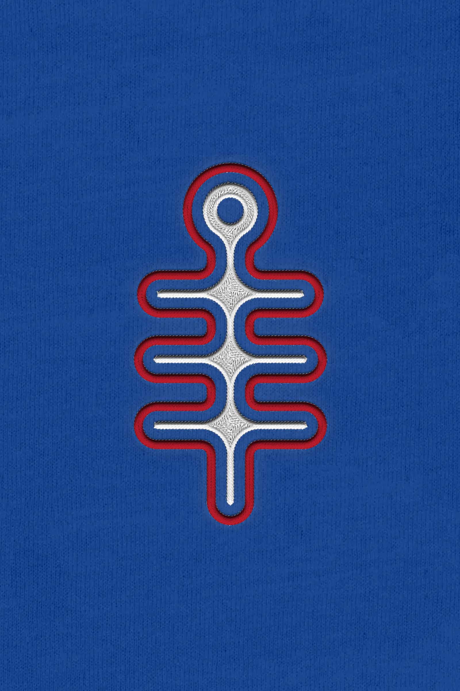 DMT Symbol - Colorfull Embroidery Women Sweatshirt - symbolika