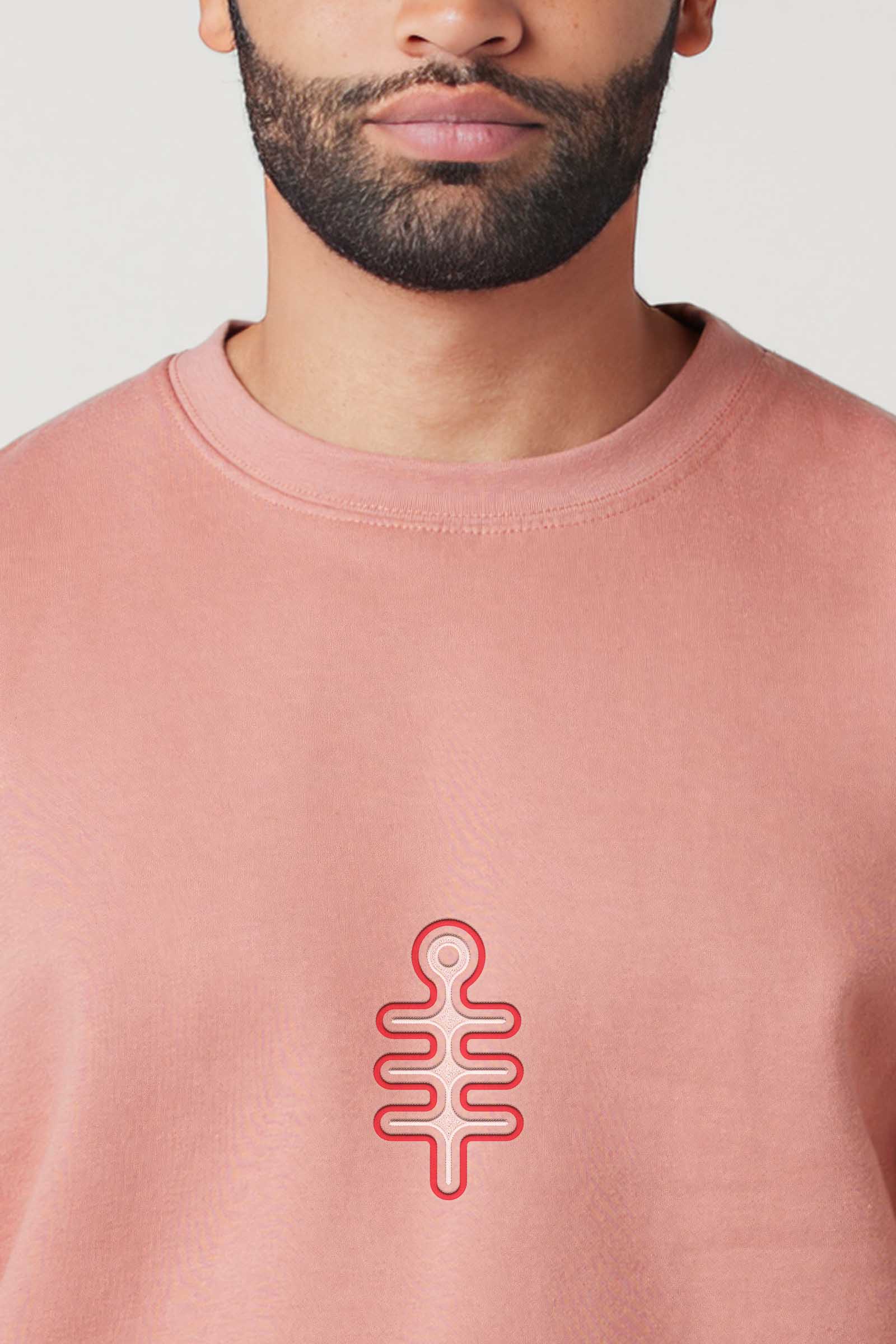 DMT Symbol - Colorfull Embroidery Men Sweatshirt - symbolika