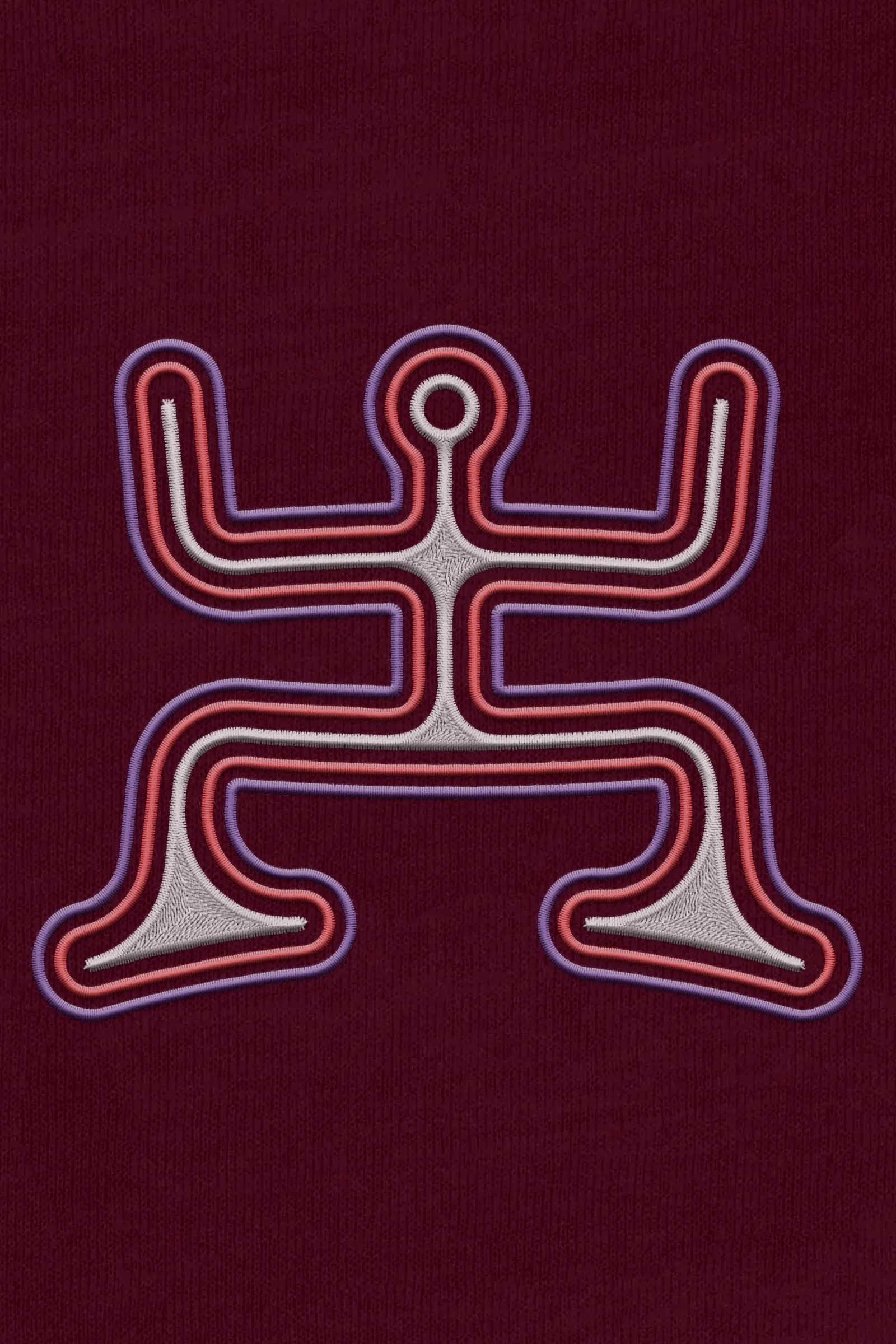 Psychedelic Party Hoodie Choice of Colors — Image 6 by Symbolika