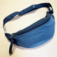 Penrose Cubes Glow Fanny Pack - Black