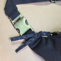 Shipibo Classic Glow - Fanny Pack - Black