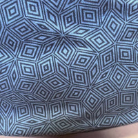 Penrose Cubes Glow Fanny Pack - Black