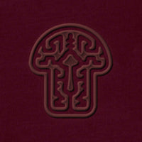 Shroom - Maroon Embroidery on Maroon - Men Hoodie