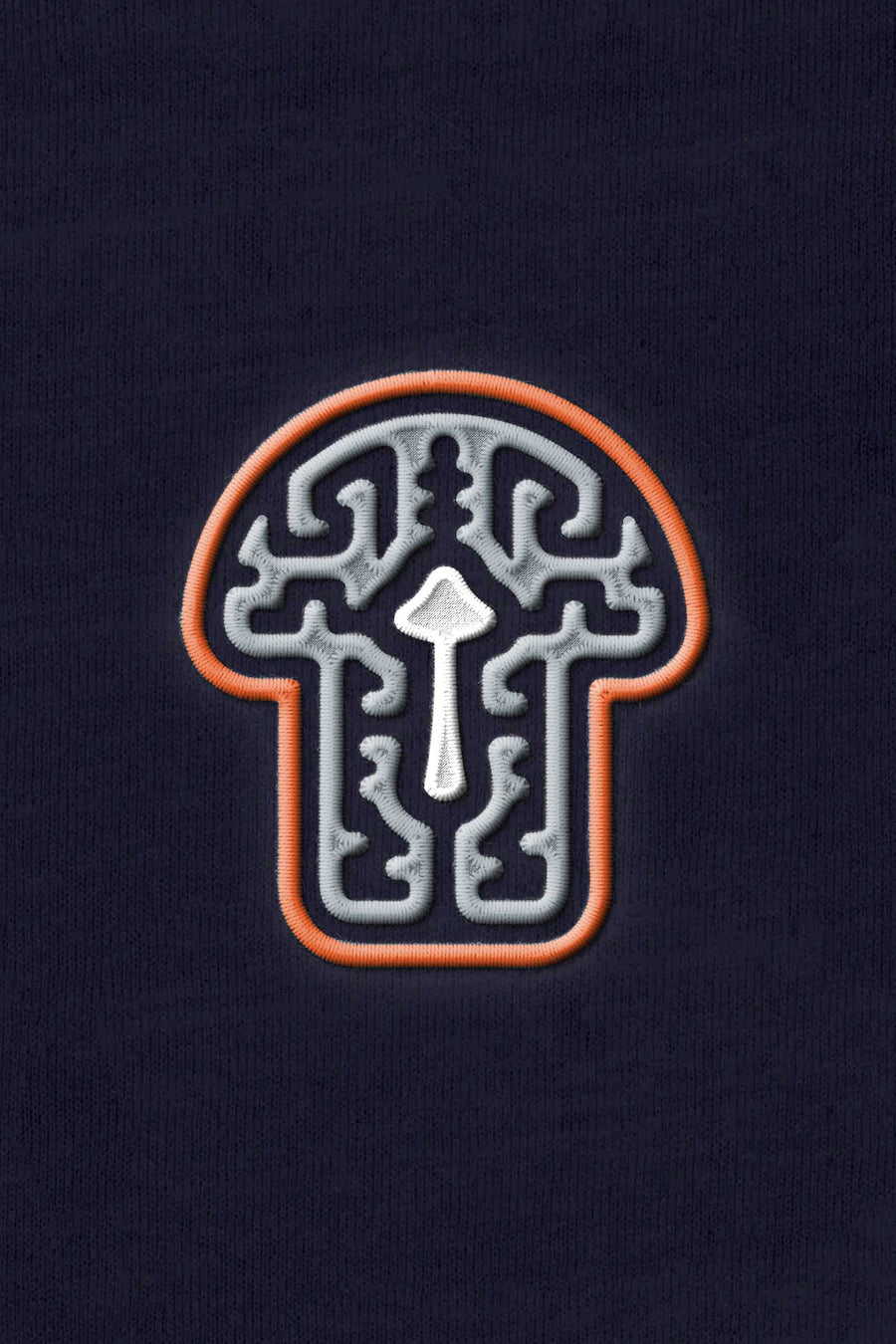 Psychedelic Shroom - Embroidery Unisex Sweatshirt - symbolika