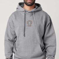 Shroom  Color Embroidery - Men Hoodie