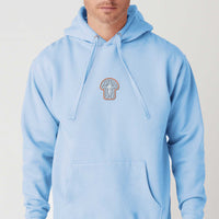 Shroom  Color Embroidery - Men Hoodie