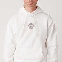 Shroom  Color Embroidery - Men Hoodie